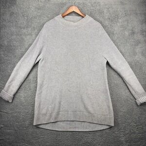 Duluth Trading Shirt Women XL Knit Worth Funnelneck Tunic‎ Sweater